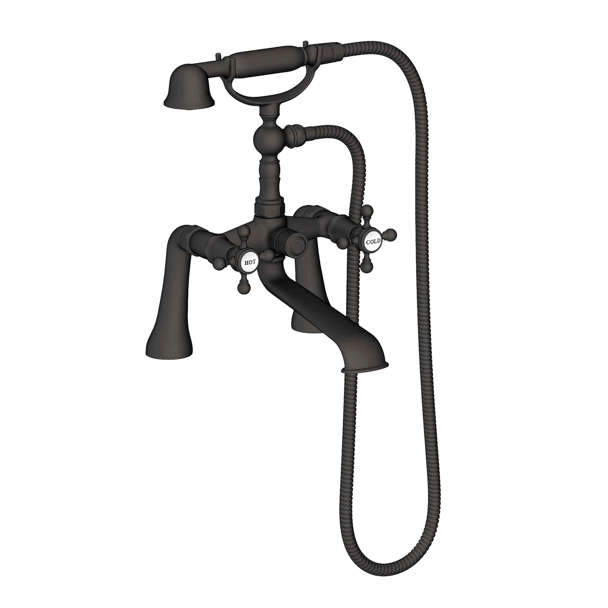 Newport Brass Chesterfield® Exposed Tub & Hand Shower Set - Deck Mount