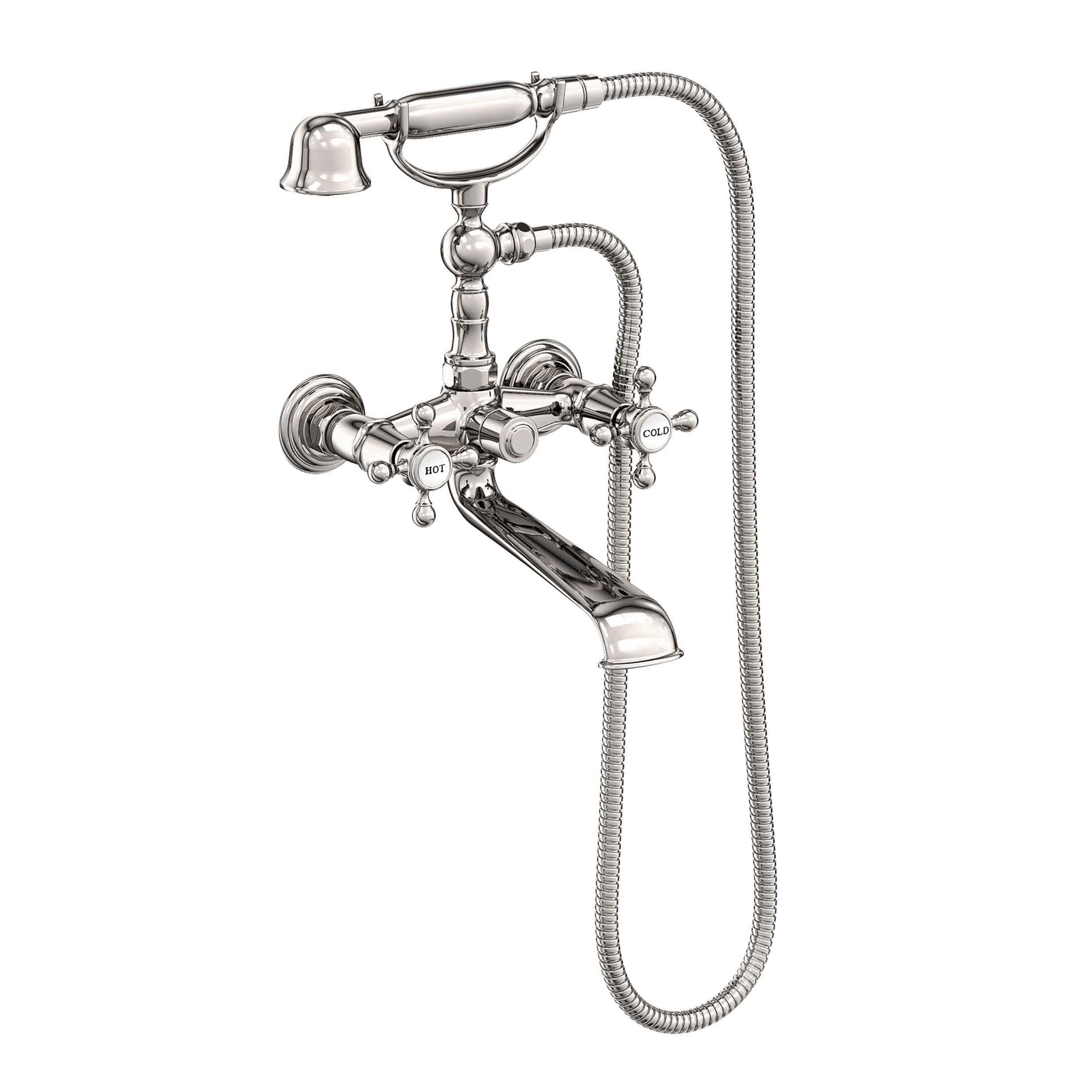 Newport Brass Chesterfield® Exposed Tub & Hand Shower Set - Wall Mount