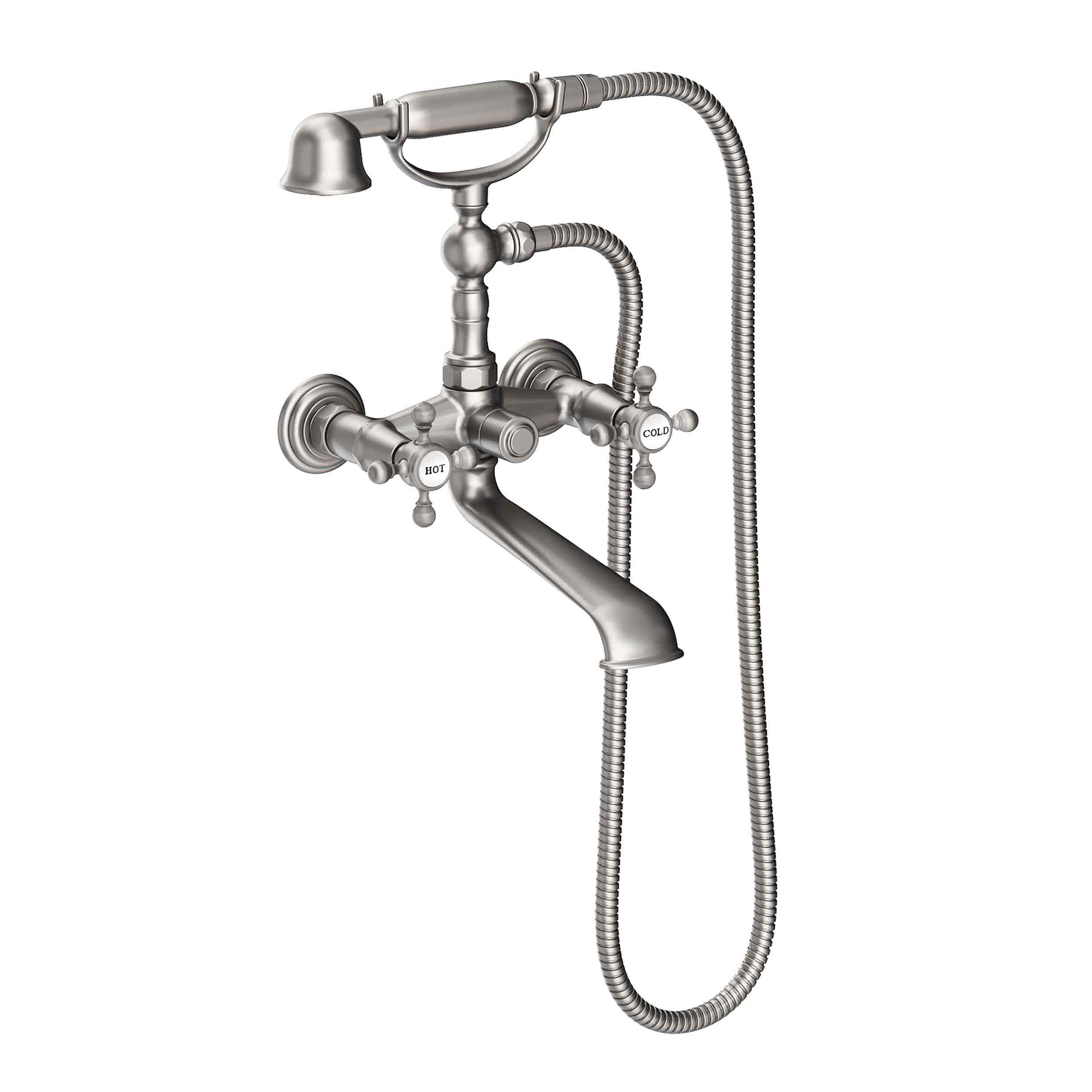 Newport Brass Chesterfield® Exposed Tub & Hand Shower Set - Wall Mount