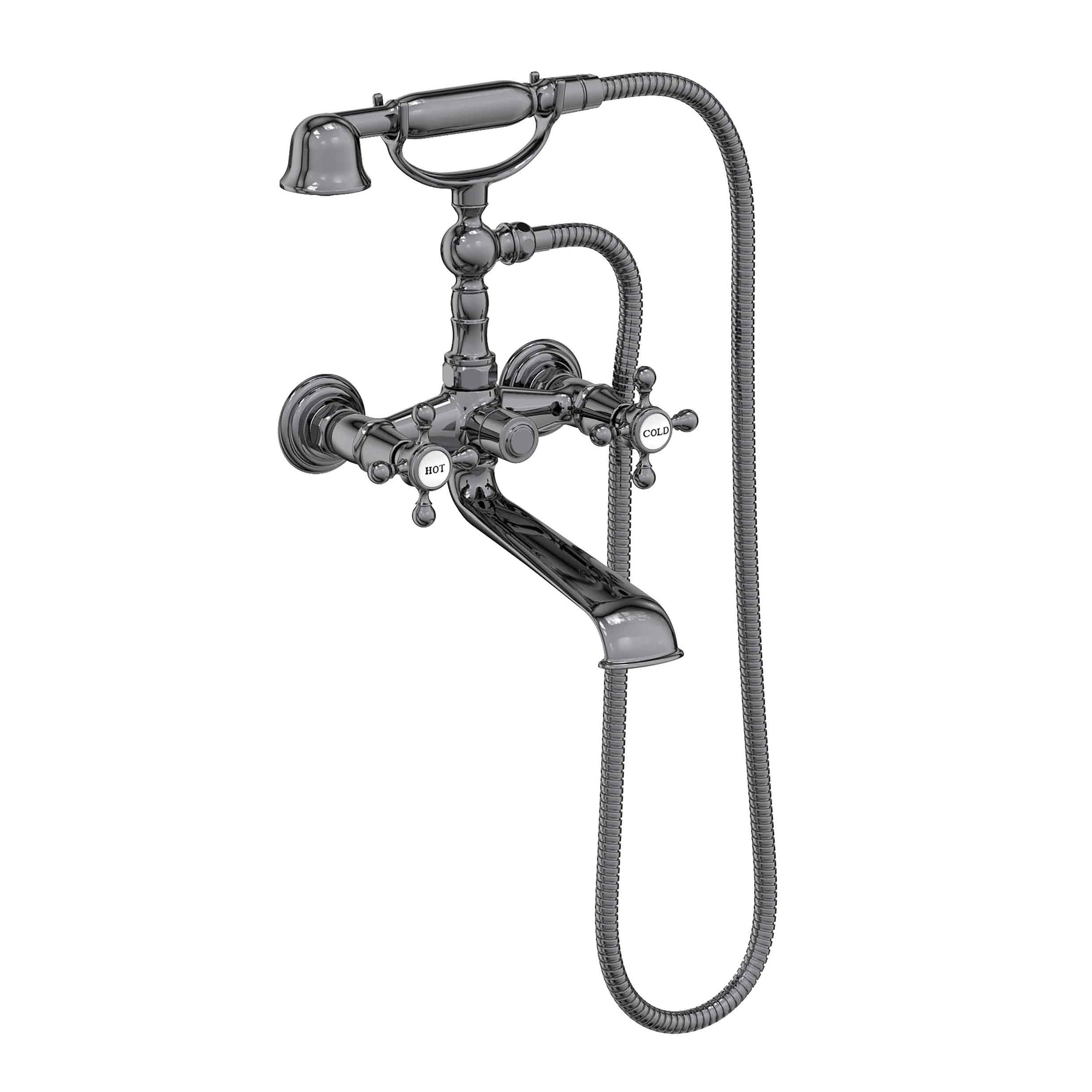 Newport Brass Chesterfield® Exposed Tub & Hand Shower Set - Wall Mount