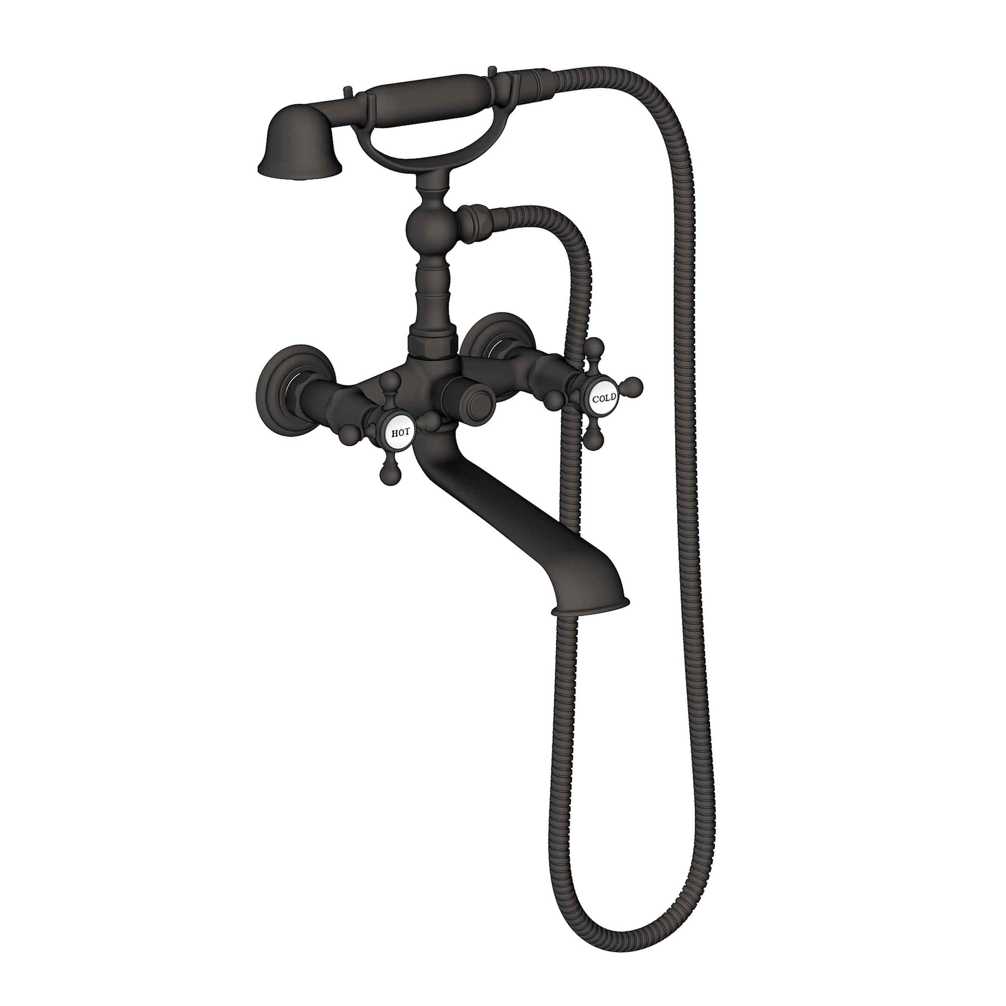 Newport Brass Chesterfield® Exposed Tub & Hand Shower Set - Wall Mount