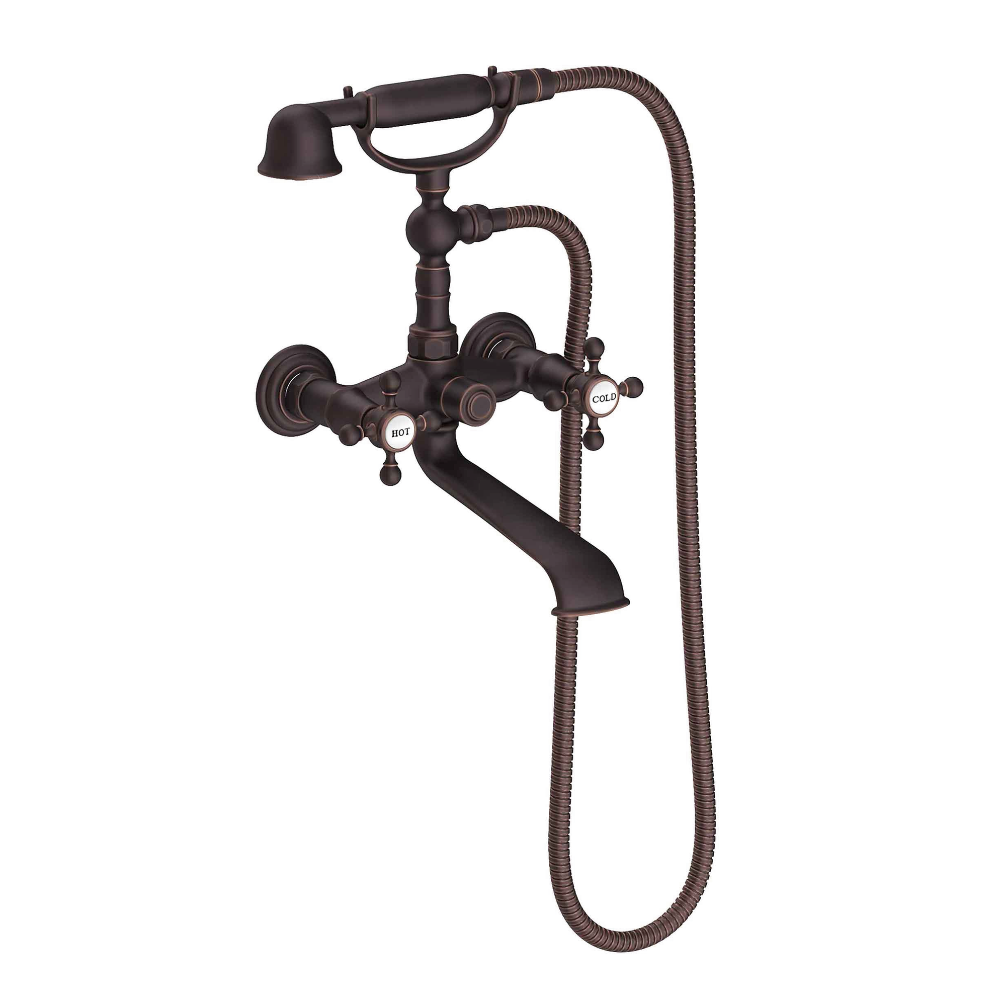 Newport Brass Chesterfield® Exposed Tub & Hand Shower Set - Wall Mount