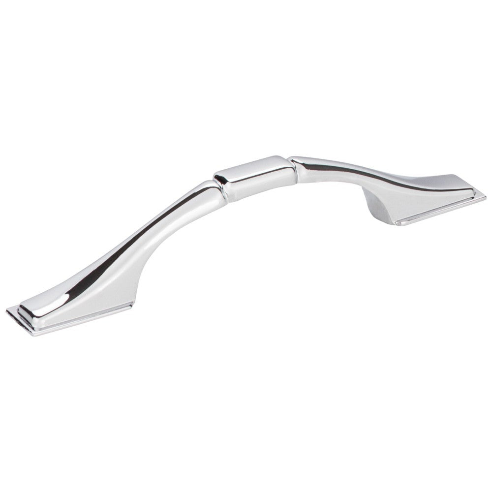 Hardware Resources 3" Center-to-Center Satin Nickel Square Hammond Cabinet Pull