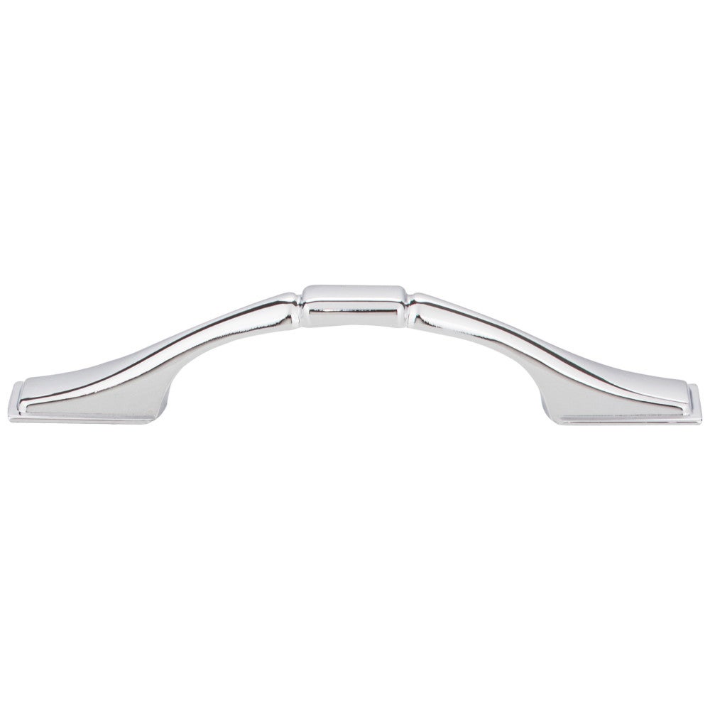 Hardware Resources 3" Center-to-Center Satin Nickel Square Hammond Cabinet Pull
