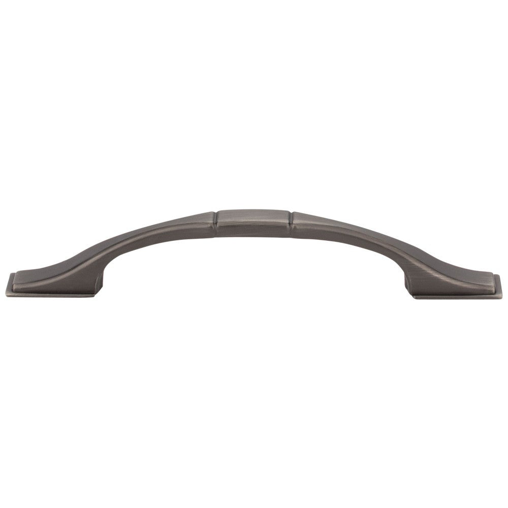 Hardware Resources 3" Center-to-Center Satin Nickel Square Hammond Cabinet Pull