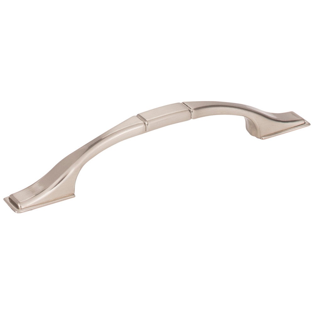 Hardware Resources 3" Center-to-Center Satin Nickel Square Hammond Cabinet Pull