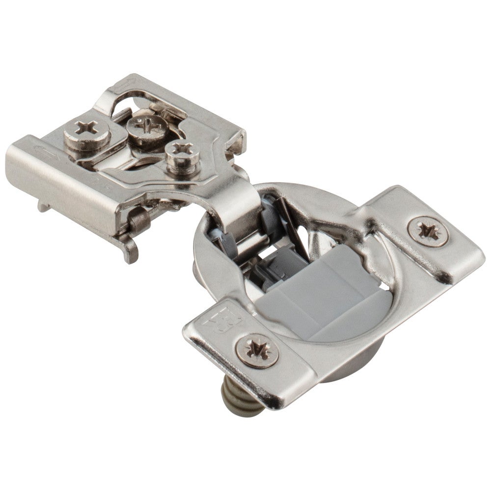Hardware Resources HR MAX 105° 3/8" Overlay Heavy Duty Soft-close Compact Hinge with Press-in 8 mm Dowels