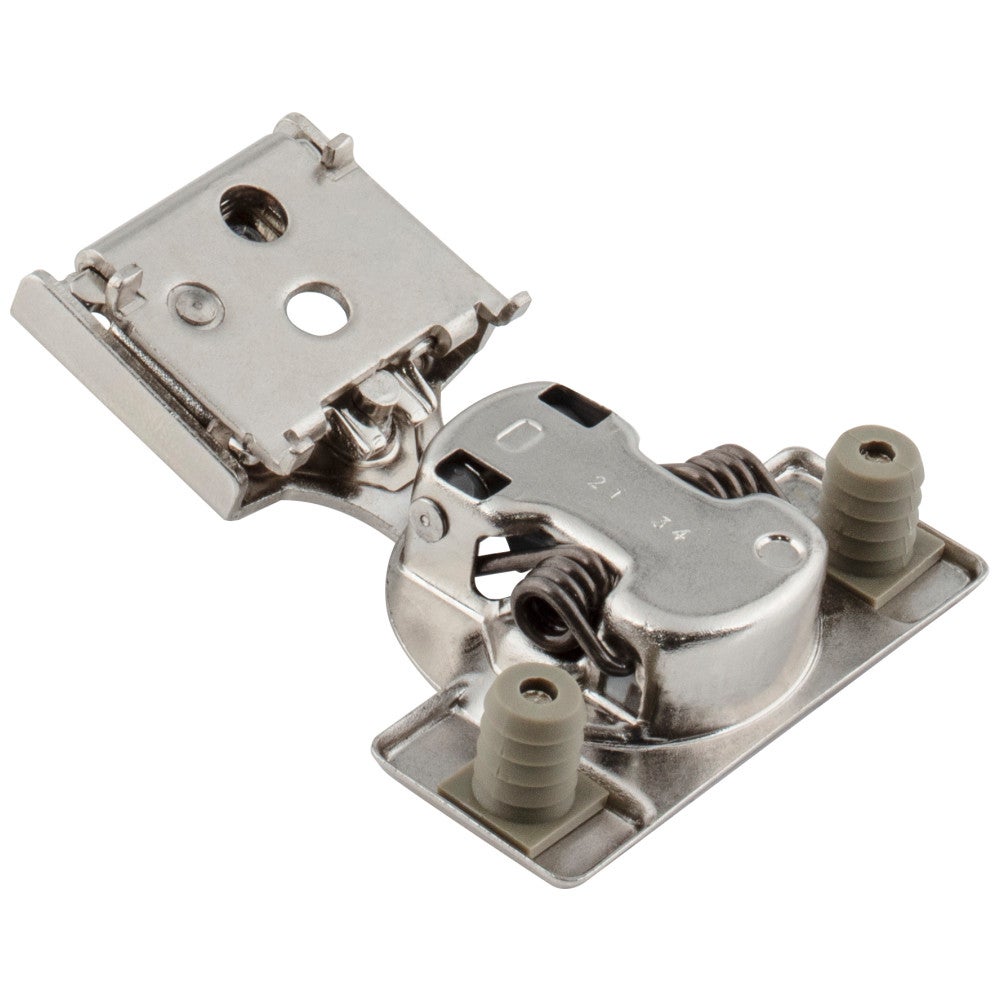 Hardware Resources HR MAX 105° 3/8" Overlay Heavy Duty Soft-close Compact Hinge with Press-in 8 mm Dowels