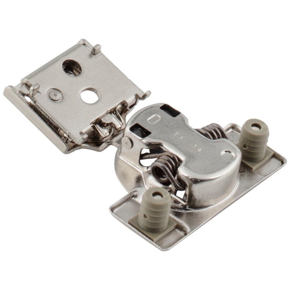 Hardware Resources HR MAX 105° 5/8" Overlay Heavy Duty Soft-close Compact Hinge with Press-in 8 mm Dowels