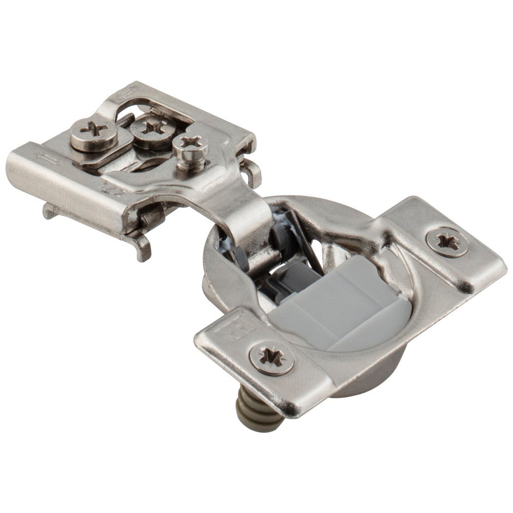 Hardware Resources HR MAX 105° 1/2" Overlay Heavy Duty Soft-close Compact Hinge with Press-in 8 mm Dowels