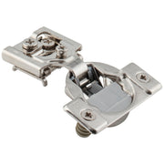 Hardware Resources HR MAX 105° 7/16" Overlay Heavy Duty Soft-close Compact Hinge with Press-in 8 mm Dowels