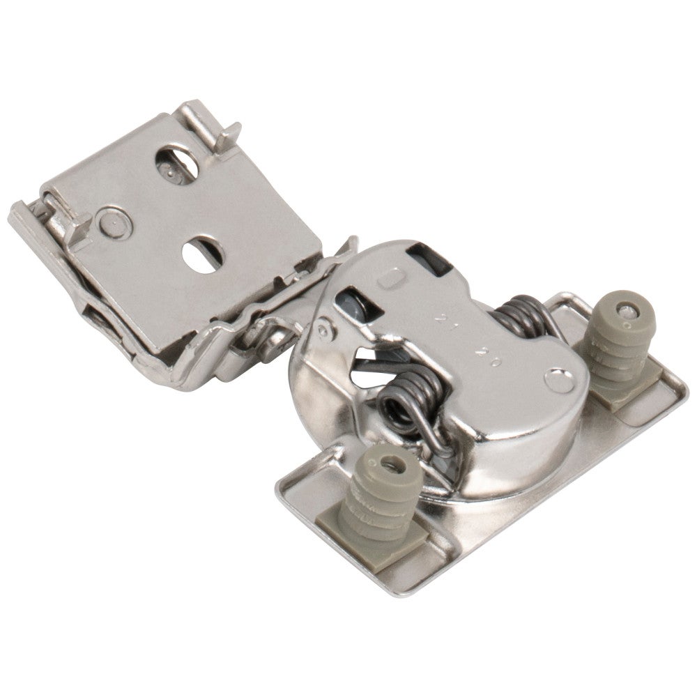 Hardware Resources HR MAX 105° 1" Overlay Heavy Duty Soft-close Compact Hinge with Press-in 8 mm Dowels
