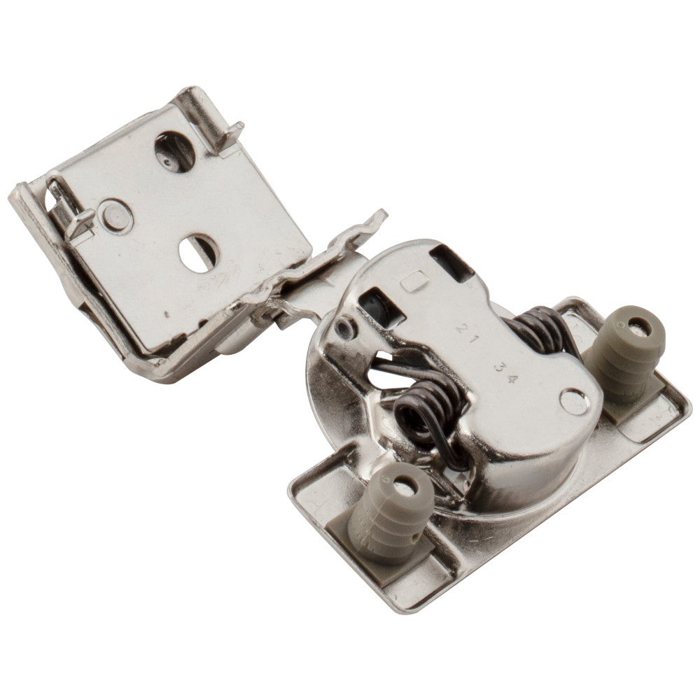 Hardware Resources HR MAX 105° 1-3/8" Overlay Heavy Duty Soft-close Compact Hinge with Press-in 8 mm Dowels