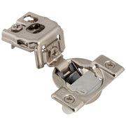 Hardware Resources HR MAX 105° 1-1/4" Overlay Heavy Duty Adjustable Soft-close Compact Hinge with Press-in 8 mm Dowels