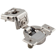 Hardware Resources HR MAX 105° 1-1/4" Overlay Heavy Duty Soft-close Compact Hinge with Press-in 8 mm Dowels
