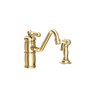 Newport Brass Nadya® Single Handle Kitchen Faucet with Side Spray