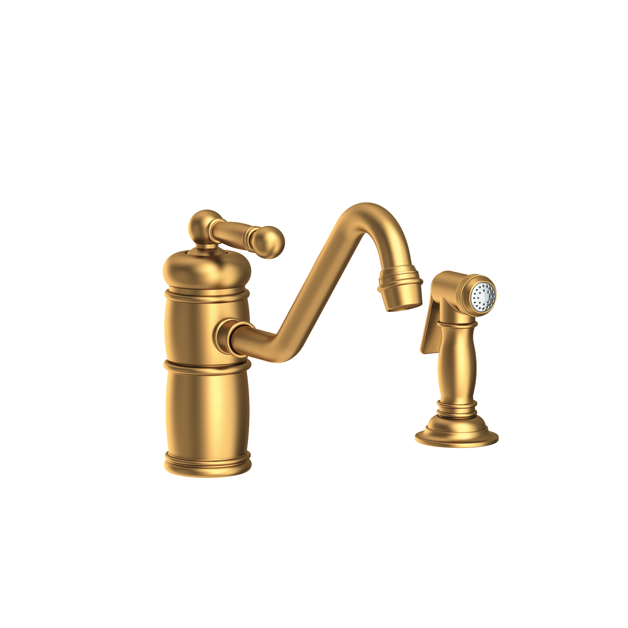 Newport Brass Nadya® Single Handle Kitchen Faucet with Side Spray