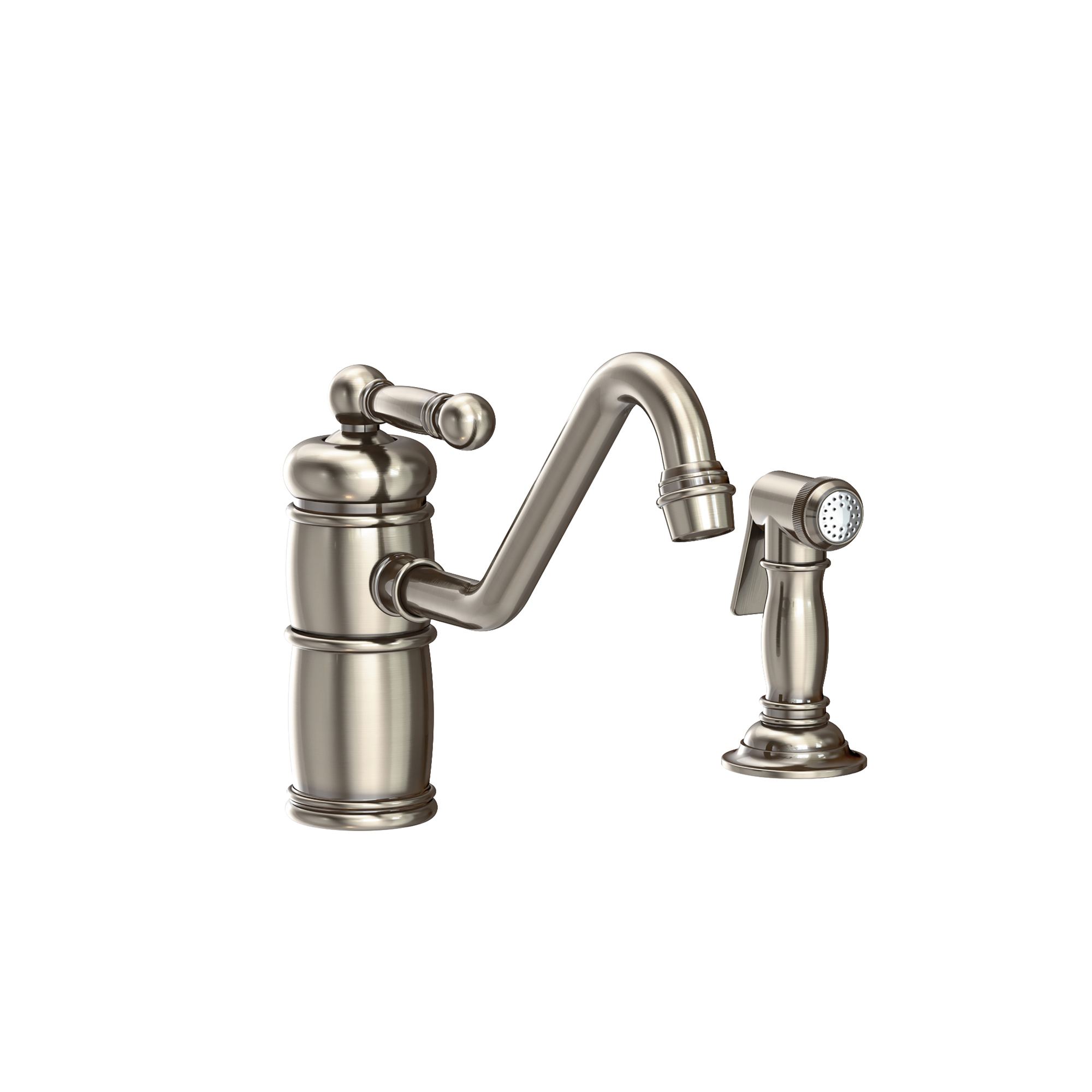 Newport Brass Nadya® Single Handle Kitchen Faucet with Side Spray