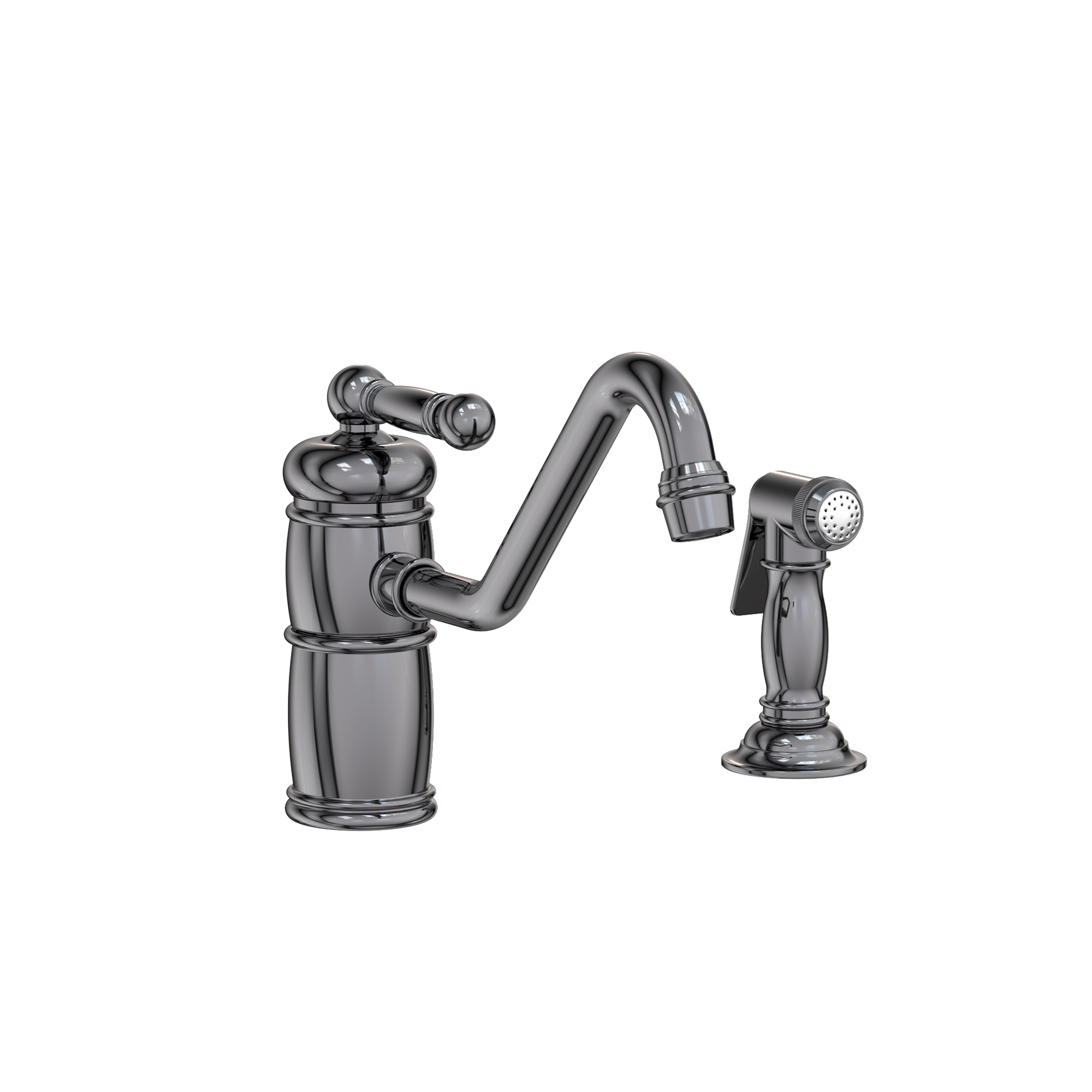 Newport Brass Nadya® Single Handle Kitchen Faucet with Side Spray