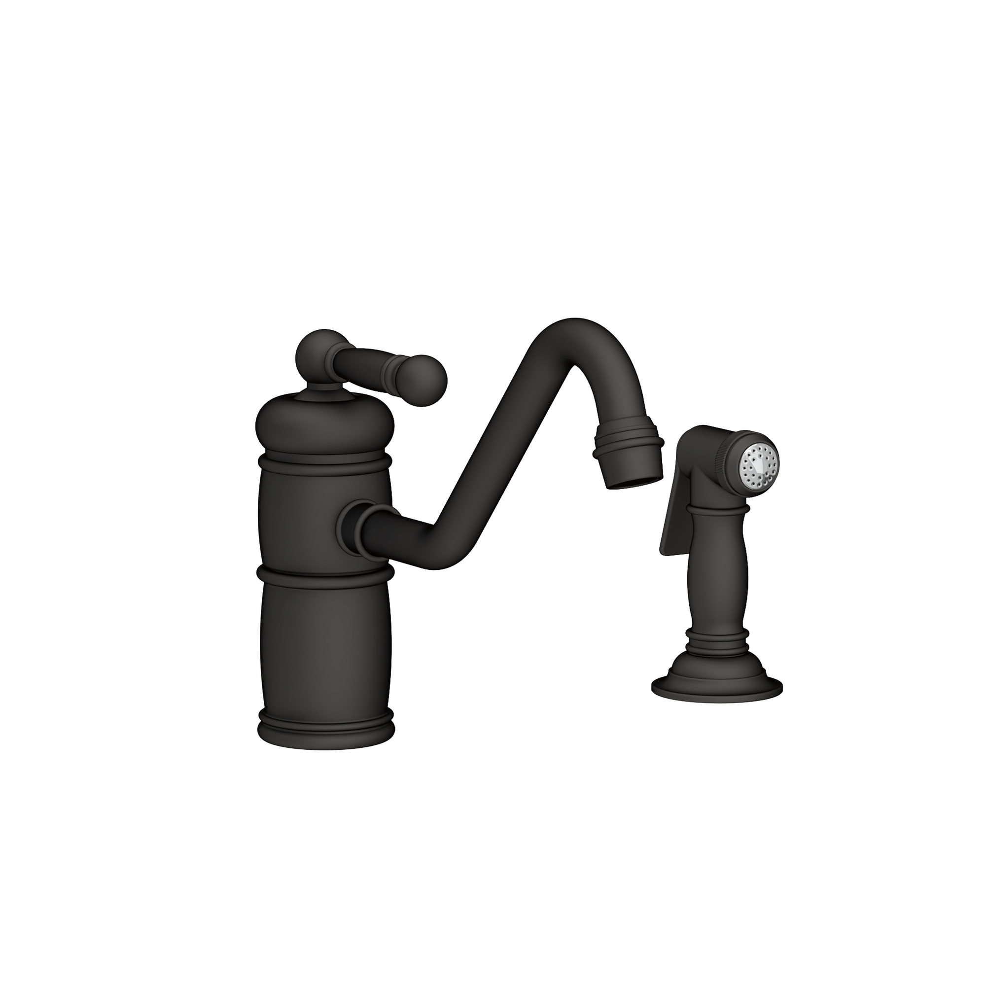 Newport Brass Nadya® Single Handle Kitchen Faucet with Side Spray