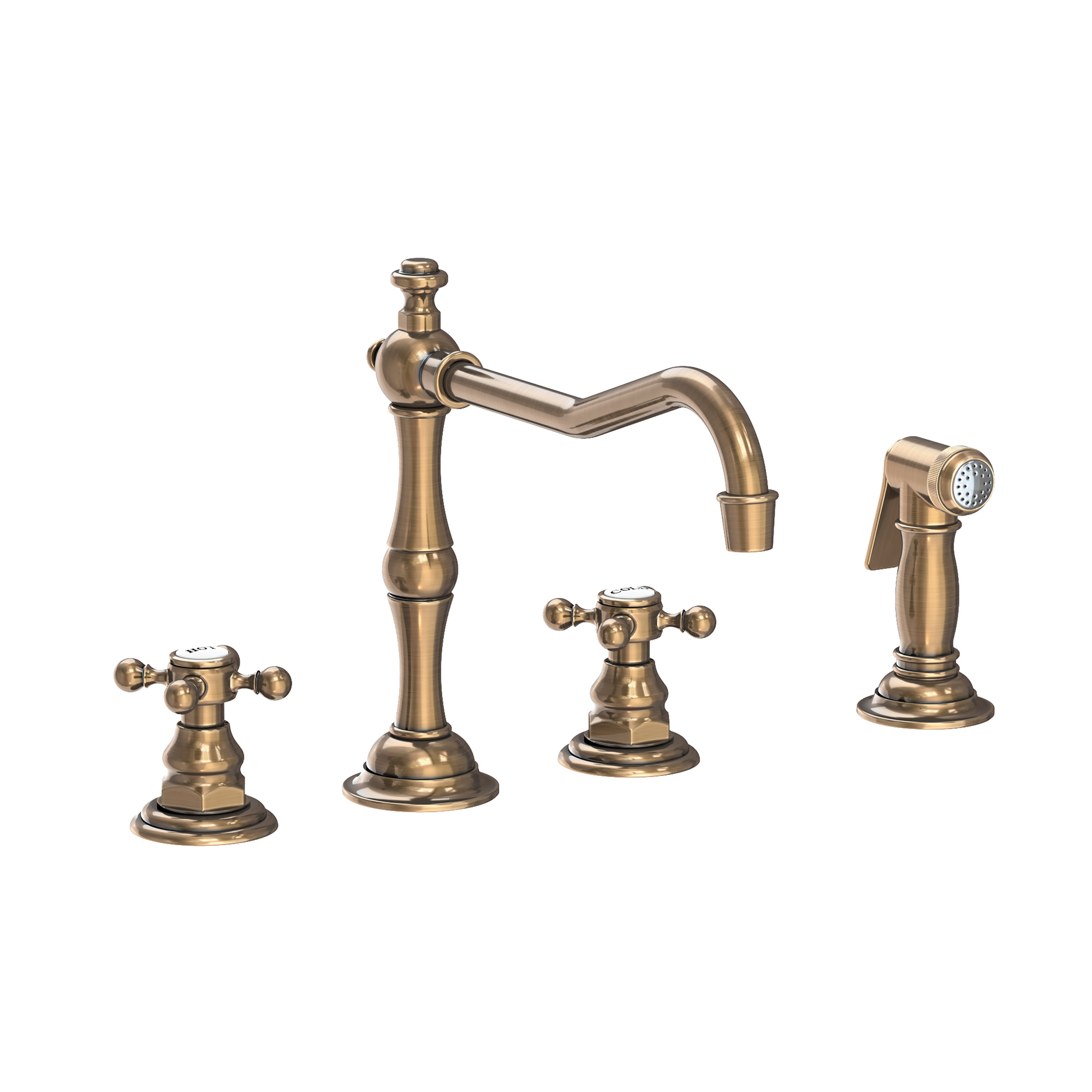 Newport Brass Chesterfield® Kitchen Faucet with Side Spray