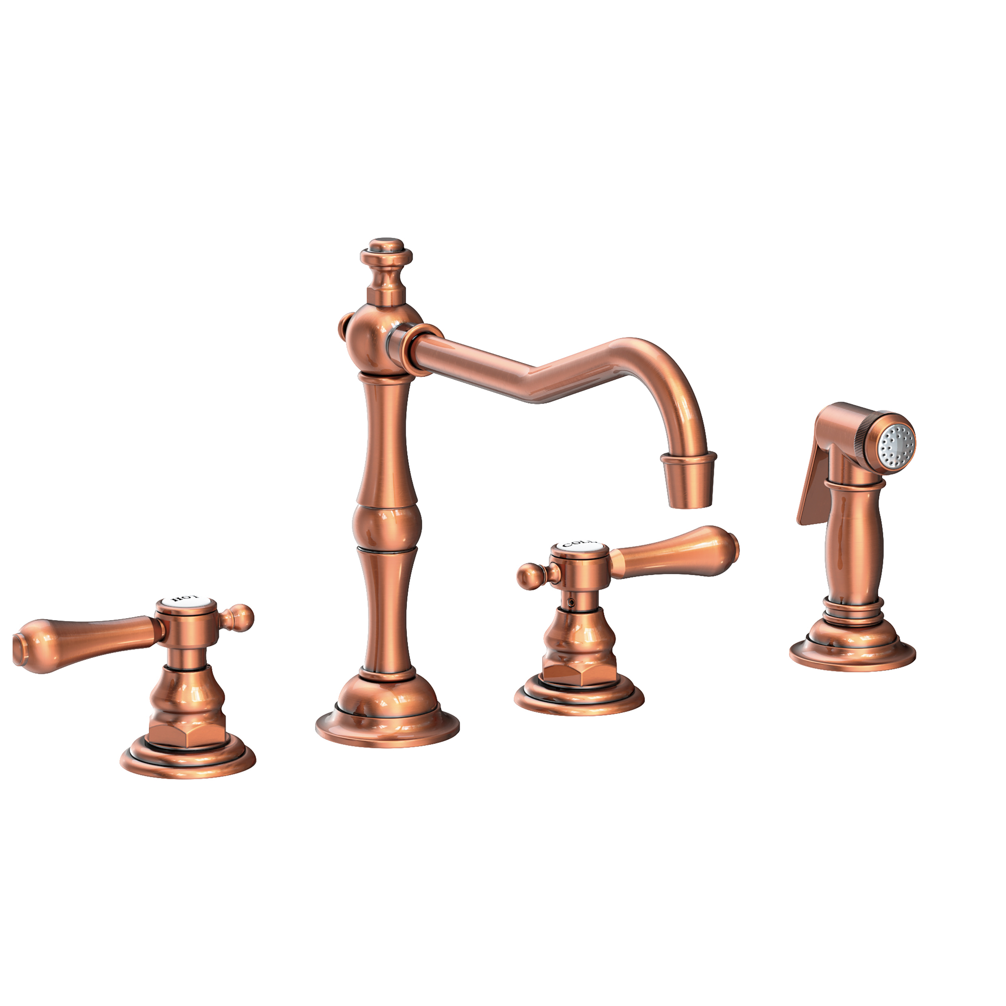 Newport Brass Chesterfield® Kitchen Faucet with Side Spray