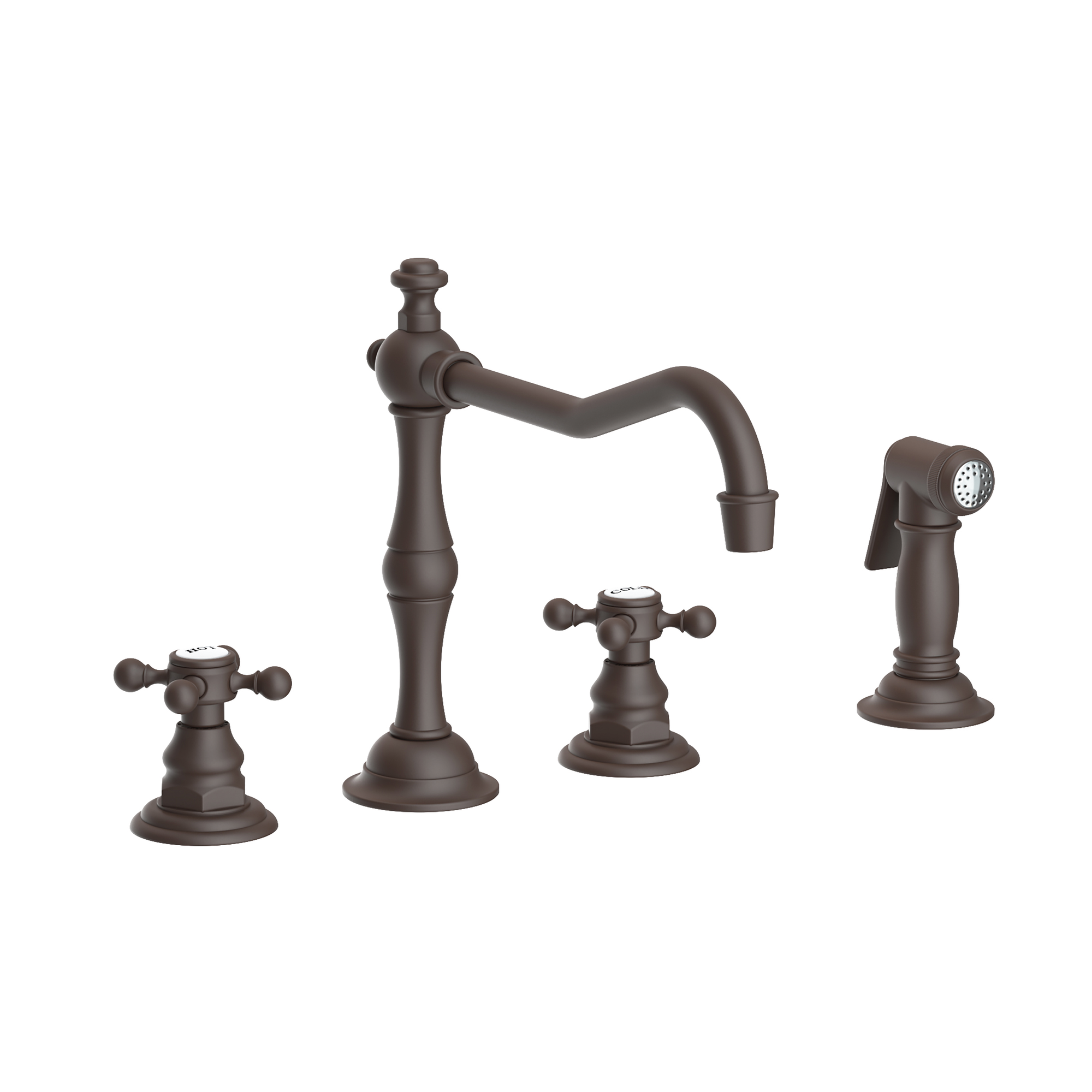 Newport Brass Chesterfield® Kitchen Faucet with Side Spray