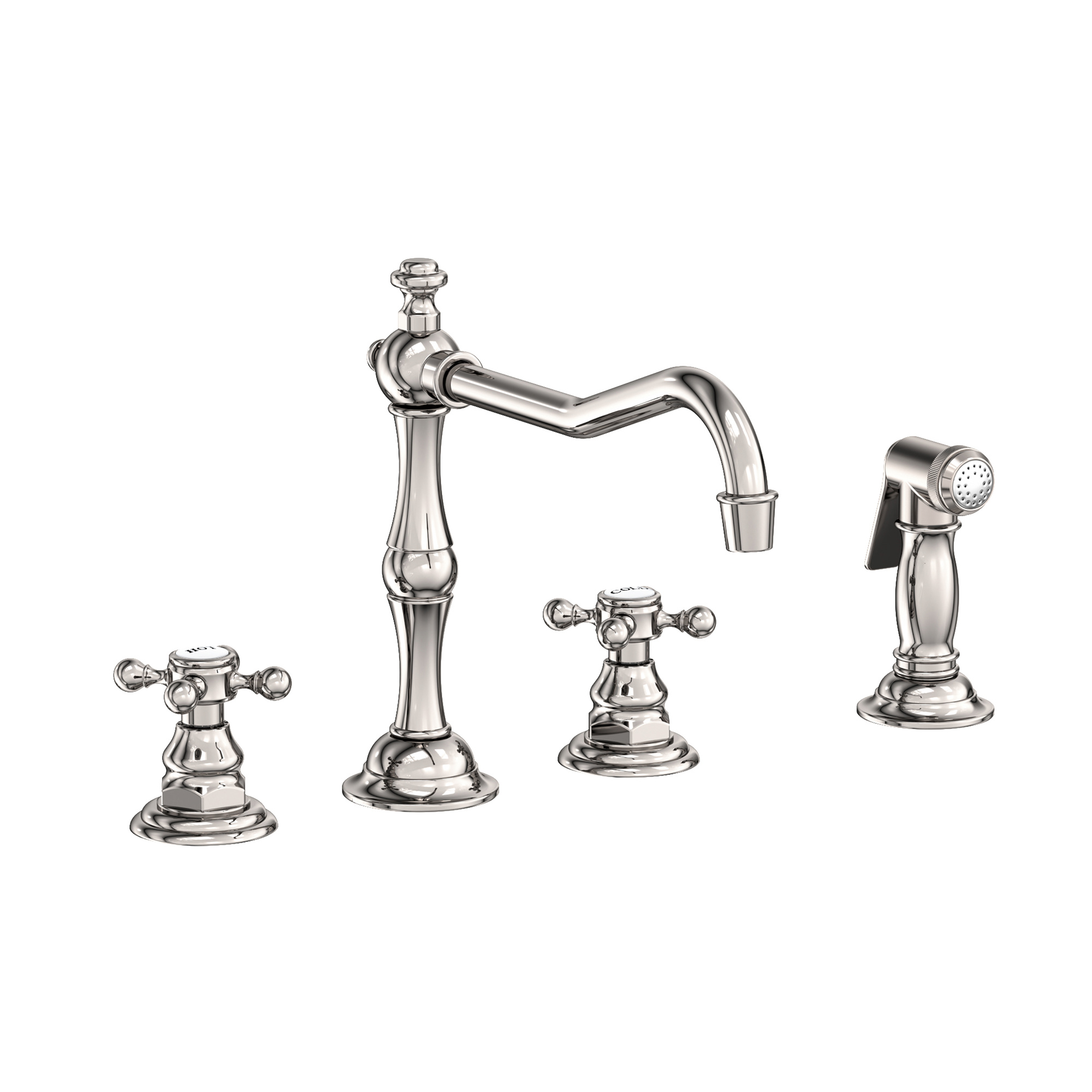 Newport Brass Chesterfield® Kitchen Faucet with Side Spray
