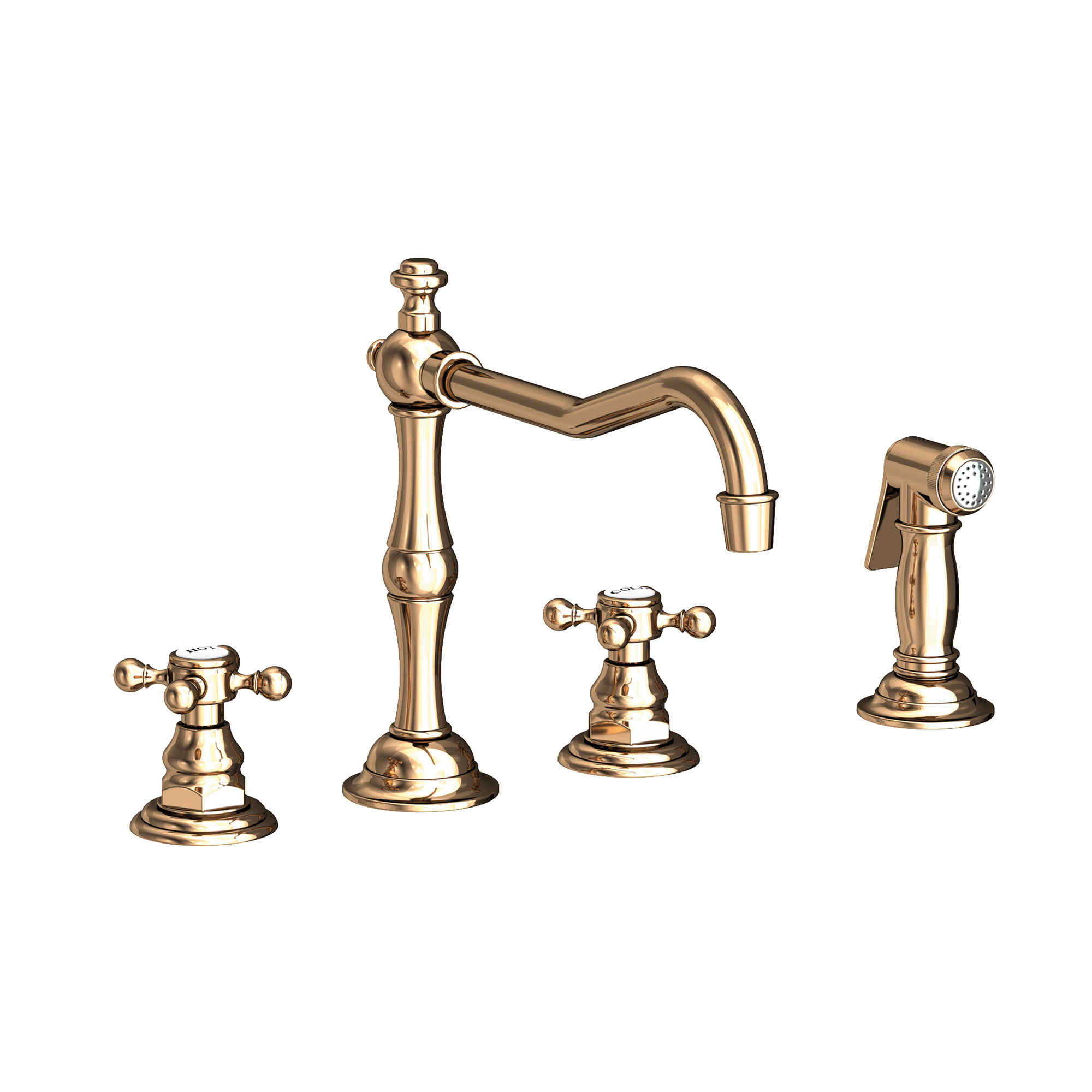 Newport Brass Chesterfield® Kitchen Faucet with Side Spray