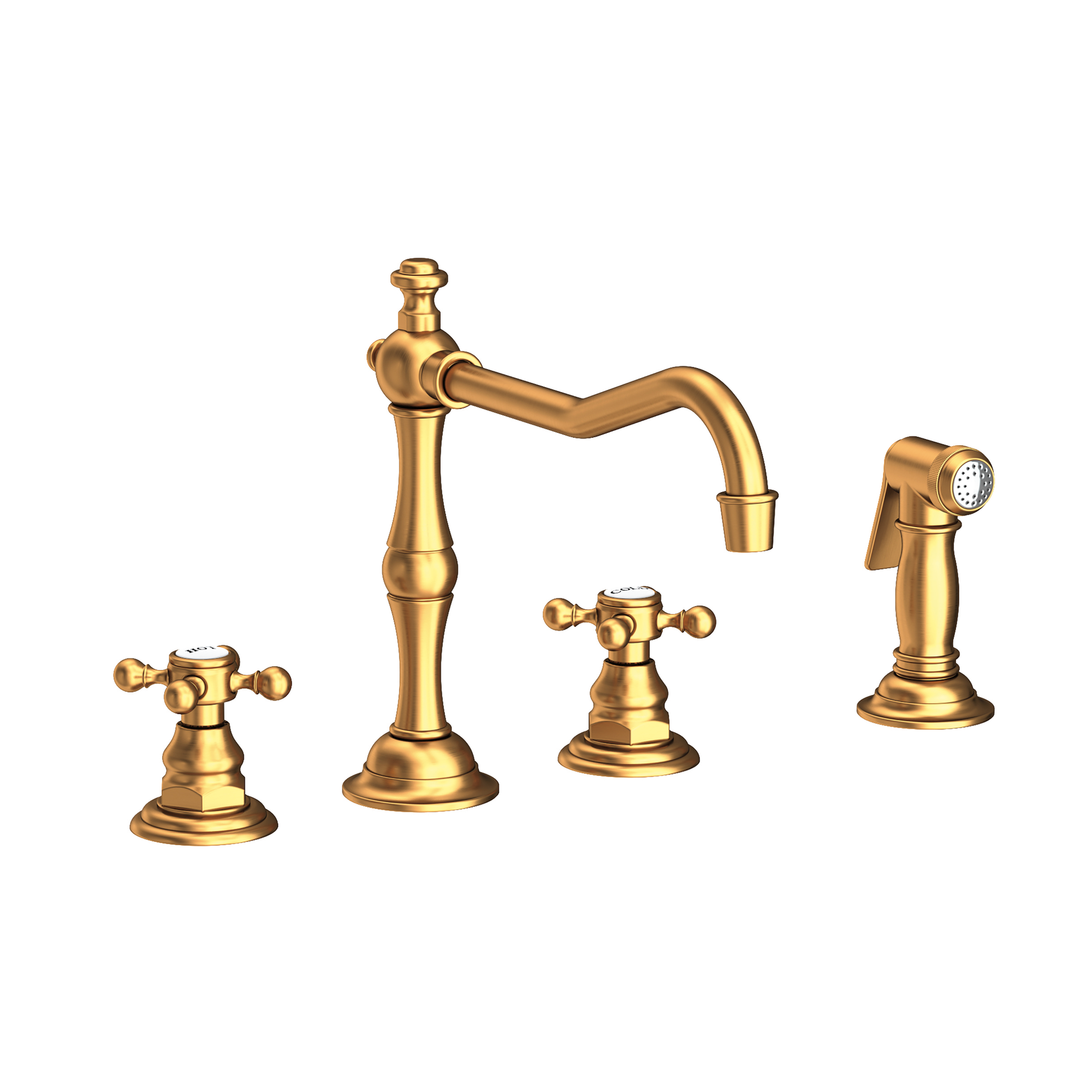 Newport Brass Chesterfield® Kitchen Faucet with Side Spray