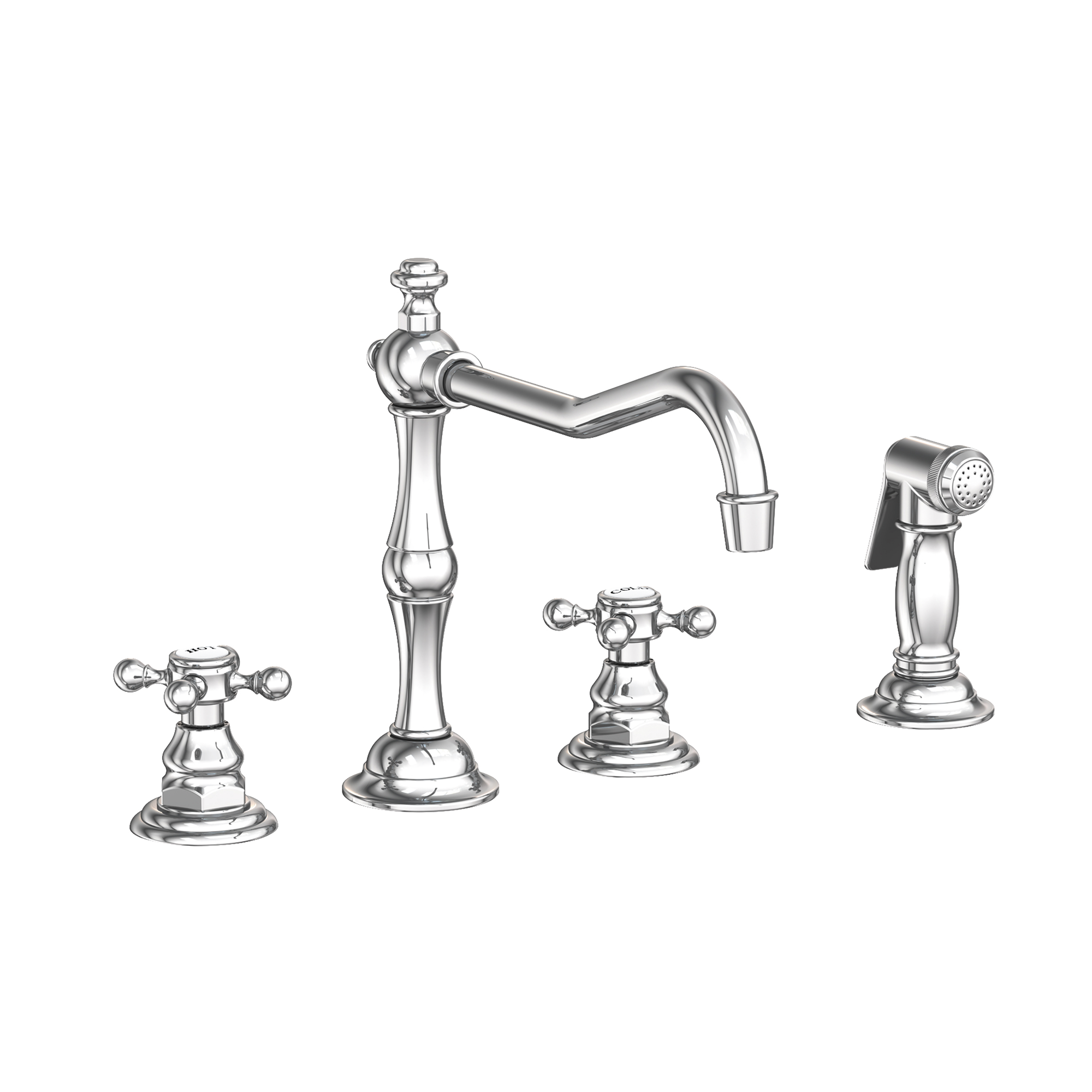 Newport Brass Chesterfield® Kitchen Faucet with Side Spray