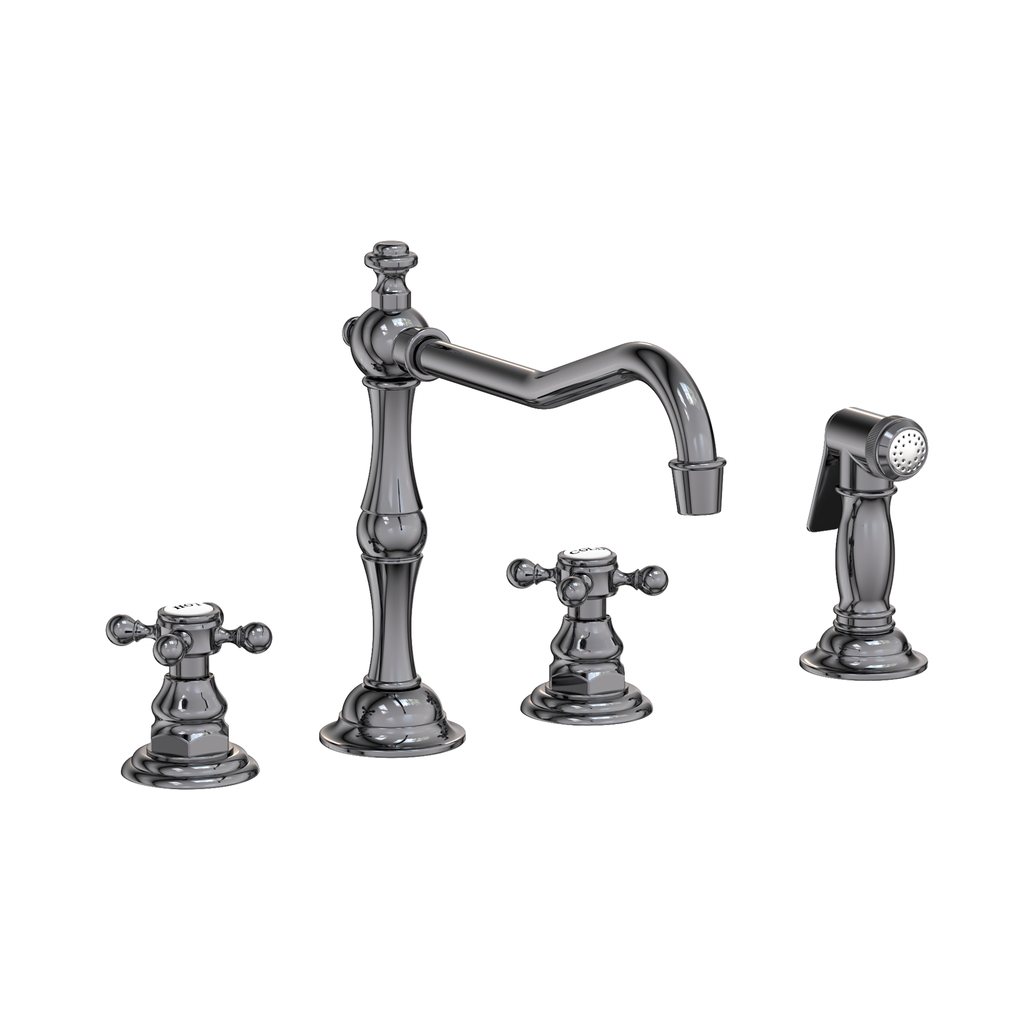 Newport Brass Chesterfield® Kitchen Faucet with Side Spray