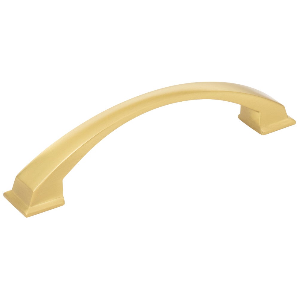 Hardware Resources 96 mm Center-to-Center Satin Nickel Arched Roman Cabinet Pull