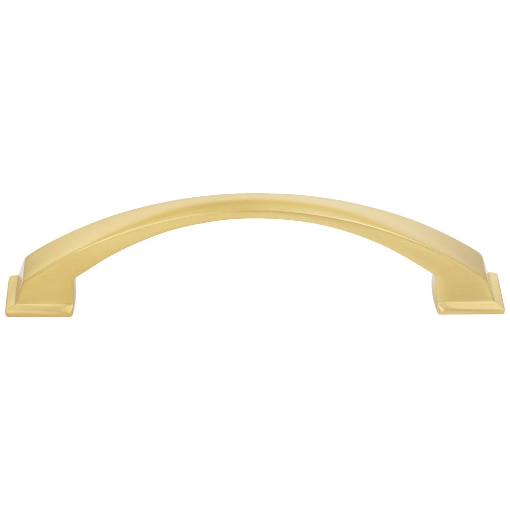 Hardware Resources 96 mm Center-to-Center Satin Nickel Arched Roman Cabinet Pull