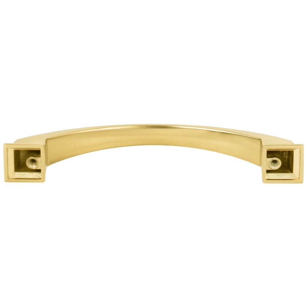 Hardware Resources 96 mm Center-to-Center Satin Nickel Arched Roman Cabinet Pull