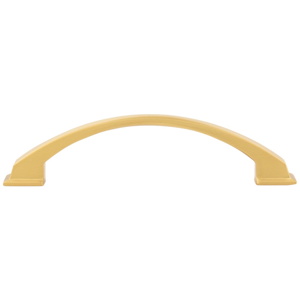 Hardware Resources 96 mm Center-to-Center Satin Nickel Arched Roman Cabinet Pull