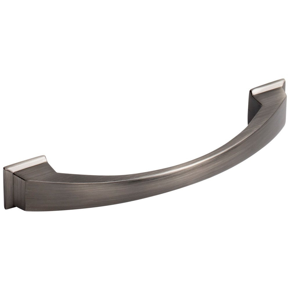 Hardware Resources 96 mm Center-to-Center Satin Nickel Arched Roman Cabinet Pull