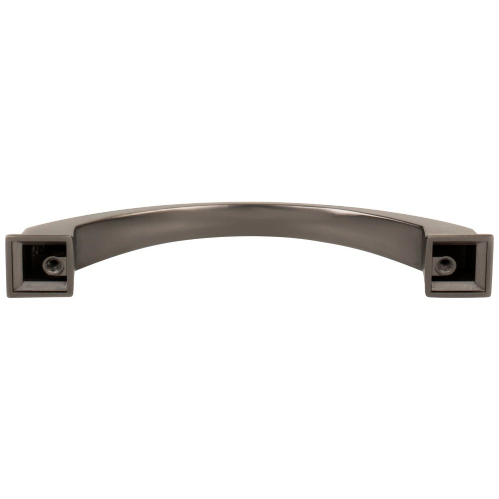 Hardware Resources 96 mm Center-to-Center Satin Nickel Arched Roman Cabinet Pull