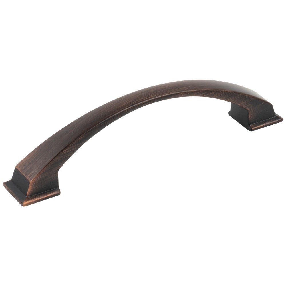 Hardware Resources 96 mm Center-to-Center Satin Nickel Arched Roman Cabinet Pull