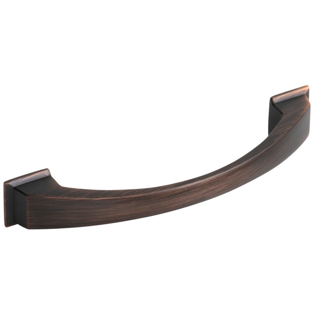 Hardware Resources 96 mm Center-to-Center Satin Nickel Arched Roman Cabinet Pull