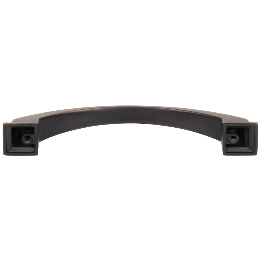 Hardware Resources 96 mm Center-to-Center Satin Nickel Arched Roman Cabinet Pull