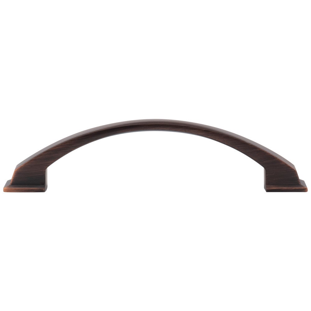Hardware Resources 96 mm Center-to-Center Satin Nickel Arched Roman Cabinet Pull