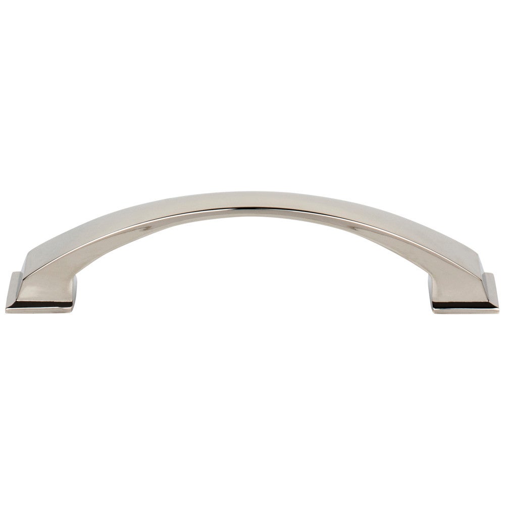 Hardware Resources 96 mm Center-to-Center Satin Nickel Arched Roman Cabinet Pull