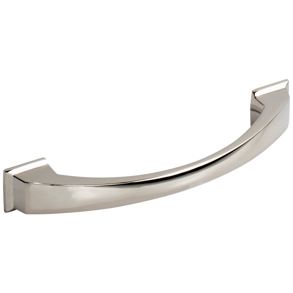 Hardware Resources 96 mm Center-to-Center Satin Nickel Arched Roman Cabinet Pull