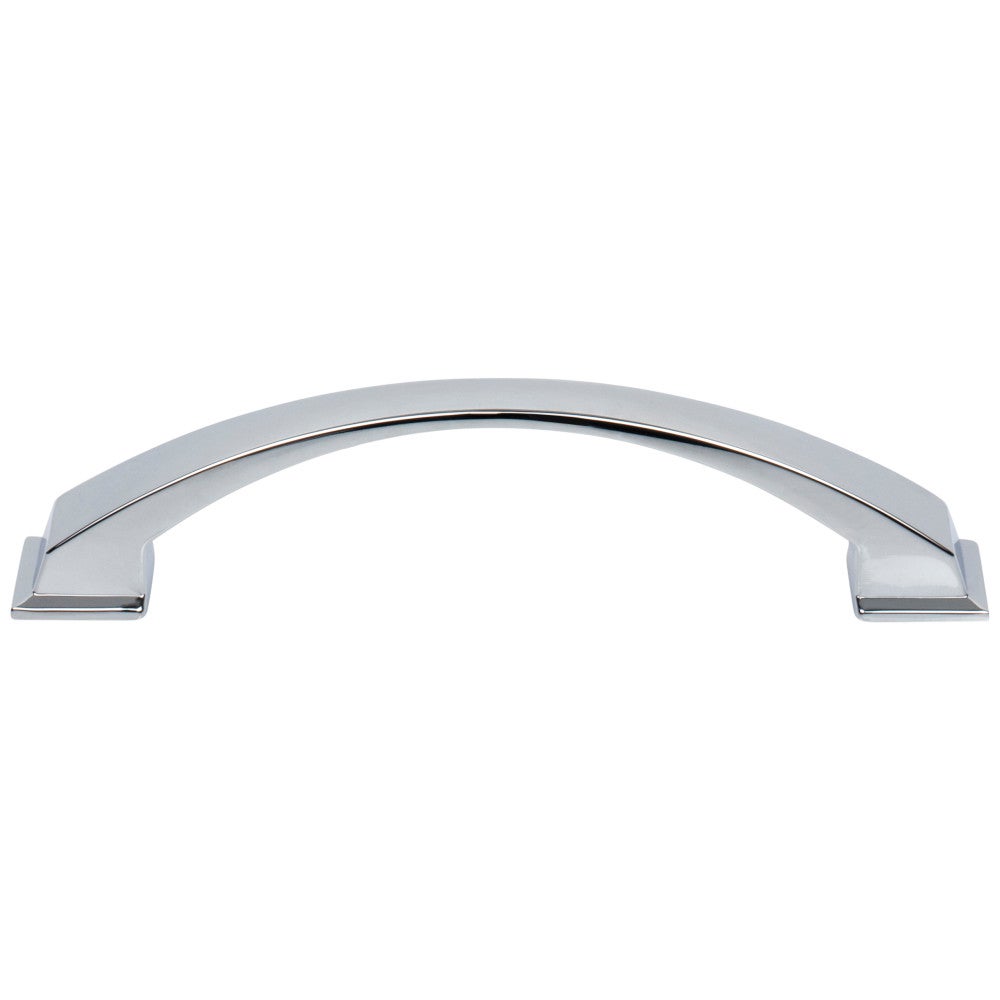 Hardware Resources 96 mm Center-to-Center Satin Nickel Arched Roman Cabinet Pull