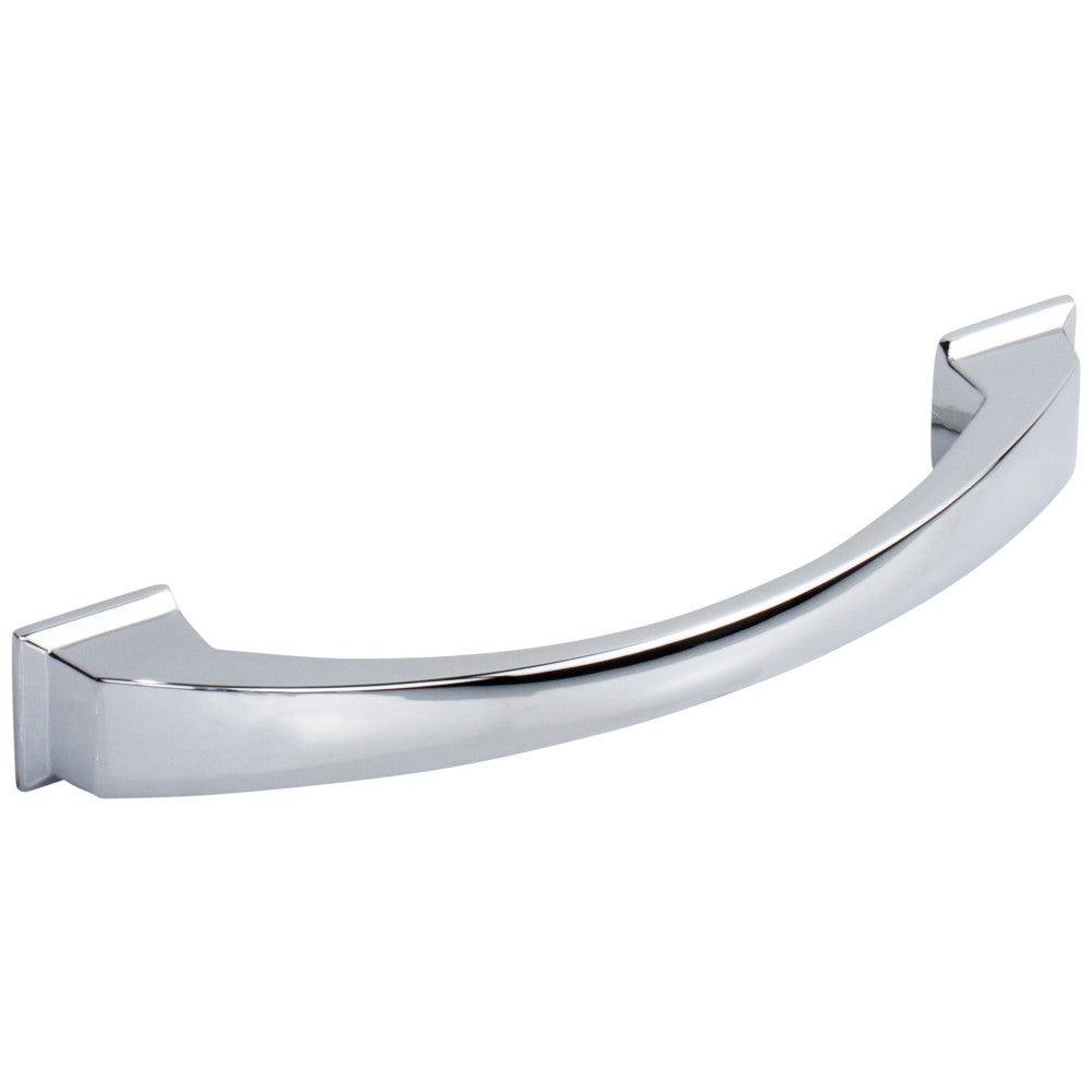 Hardware Resources 96 mm Center-to-Center Satin Nickel Arched Roman Cabinet Pull