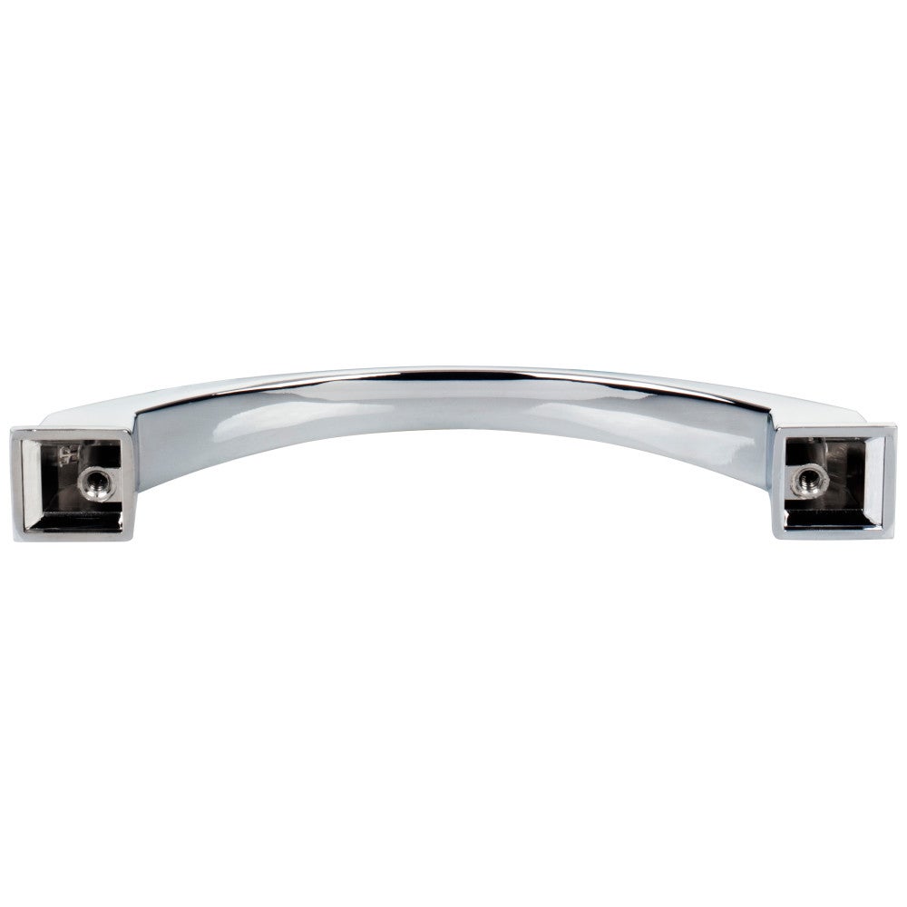 Hardware Resources 96 mm Center-to-Center Satin Nickel Arched Roman Cabinet Pull