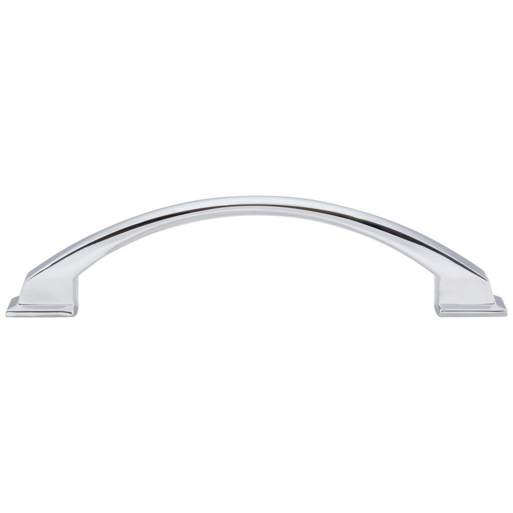 Hardware Resources 96 mm Center-to-Center Satin Nickel Arched Roman Cabinet Pull