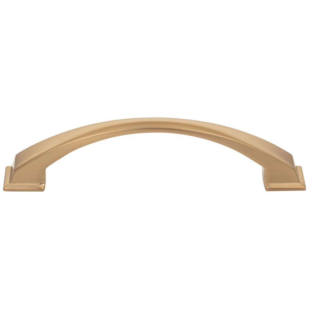 Hardware Resources 96 mm Center-to-Center Satin Nickel Arched Roman Cabinet Pull