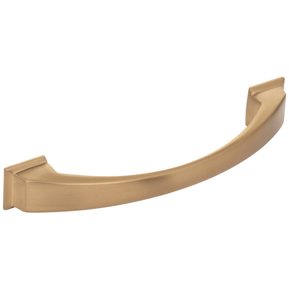 Hardware Resources 96 mm Center-to-Center Satin Nickel Arched Roman Cabinet Pull
